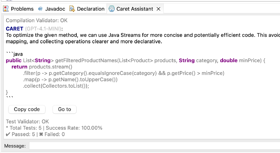Task Validations
